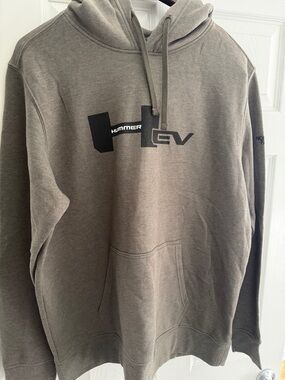 The North Face Olive Green Pullover Hoodie with Logo